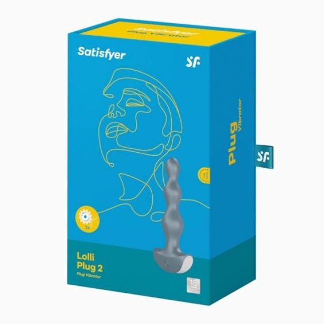 Анальна пробка - Satisfyer Lolli Plug 2 Ice Blue