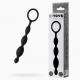 Анальний стимулятор - A - Toys, Anal chain, silicone, black, 19,5 cm