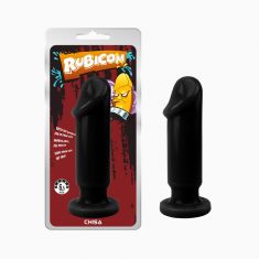 Анальна пробка - Evil Dildo Plug L, чорний