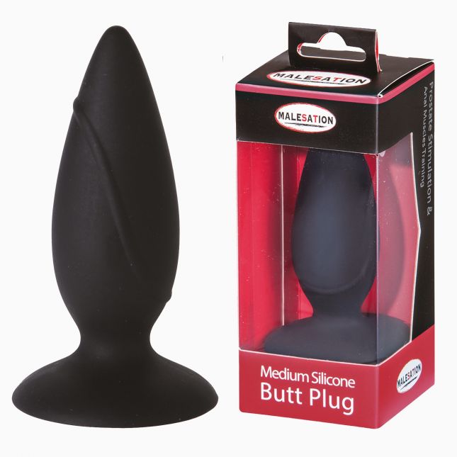 Анальная пробка - MALESATION Silicone Plug