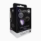 Анальна пробка - Ouch! Metal Butt Plug Small Gunmetal/Amethyst Purple