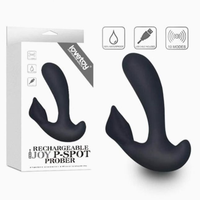Массажер простаты - IJOY Rechargeable P spot Prober Black
