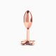 Анальная пробка NS Novelties Rear Assets - Clover - Rose Gold