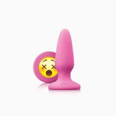 NS Novelties Mojis Plug #WTF Medium середня анальна пробка з эмоджи, 10,5х5 см