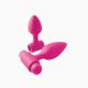 Анальна пробка з вібрацією NS Novelties INYA - Vibe-O-Spades -Pink