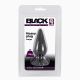 Анальна пробка - Black Velvets Heavy Plug Large