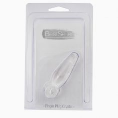Анальная пробка - Best Seller Finger Plug Crystall