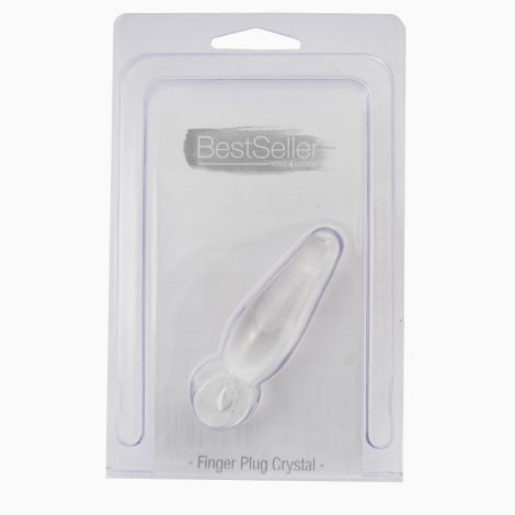 Анальная пробка - Best Seller Finger Plug Crystall