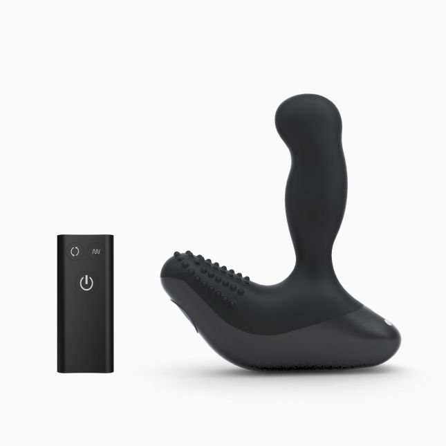 Масажер простати Nexus Revo Stealth з головкою, яка обертається і пультом ДК