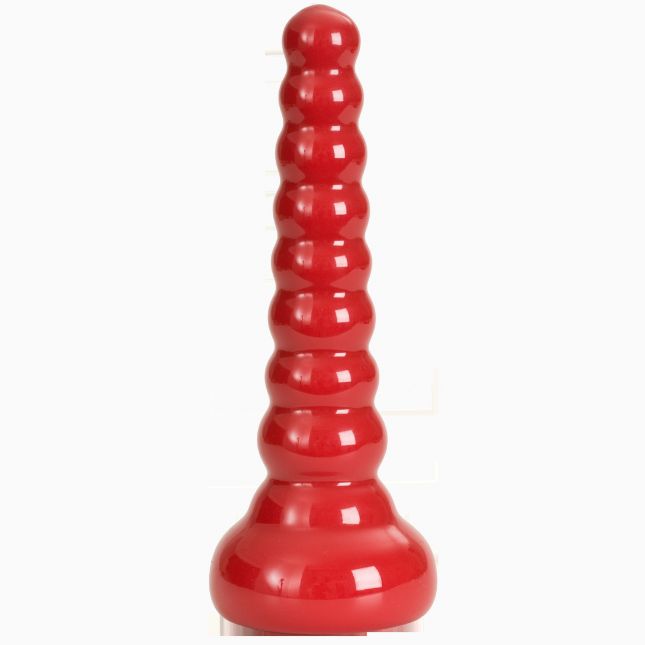 Анальна пробка-втулка Doc Johnson Red Boy - Red Ringer Anal Wand, макс. діаметр 4,5 см