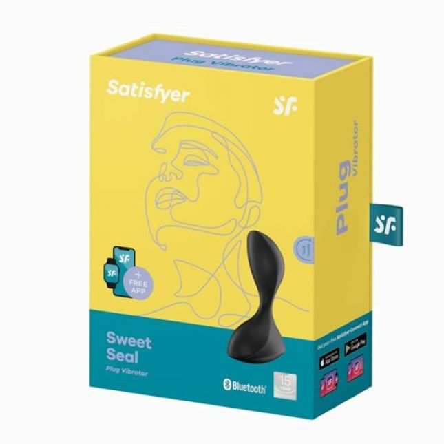 Анальна пробка - Satisfyer Sweet Seal Black