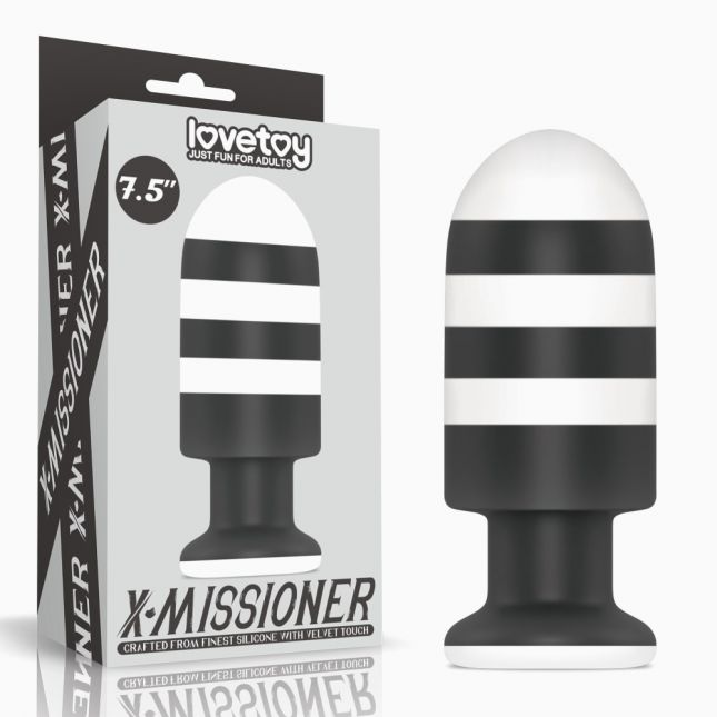 Анальна пробка - X-Missioner Butt Plug 7.5"