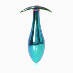 Анальна пробка - Jewellery Multicolour Plug Clear L