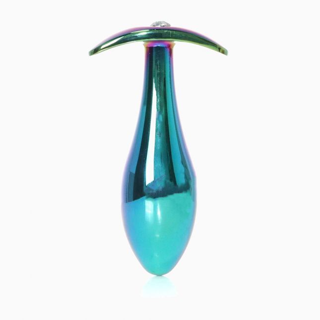 Анальна пробка - Jewellery Multicolour Plug Clear L