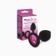 Анальна пробка - RelaXxxx Anal plug Silicone With Pink Crystal, рожевий, S