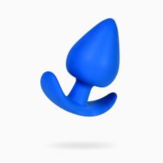 Анальная пробка A-Toys By Toyfa, силикон, синяя, 8,3 см, ø 4,1 см Анальная пробка A-Toys By Toyfa, силикон, синяя, 8,3 см, ø 4,1 см