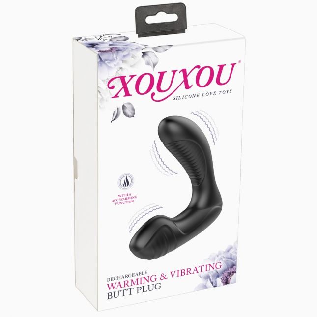 Масажер простати - XouXou Warming & Vibrating Butt Plug