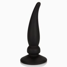 Анальная пробка Pump Rider Black, 11х2,5 см