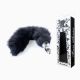 Анальная пробка - Fox Tail BLack XL