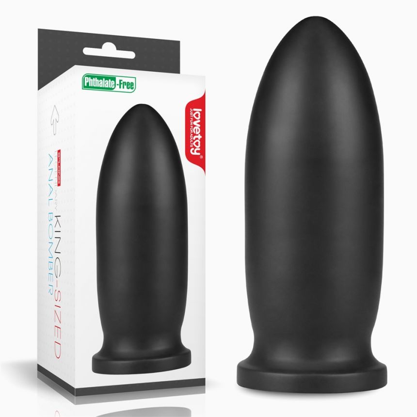 Анальна пробка - King-Sized Anal Bomber 9" (пошкоджена упаковка) Анальна пробка - King-Sized Anal Bomber 9" (пошкоджена упаковка)