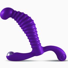 Массажер простаты и сфинктера Nexus Titus Purple ультрастимулирующий, с массажером промежности