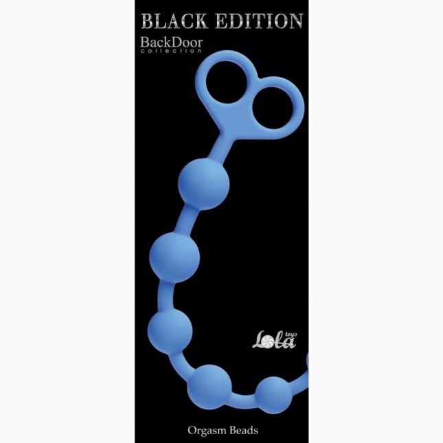Анальний ланцюжок - Orgasm Beads Blue