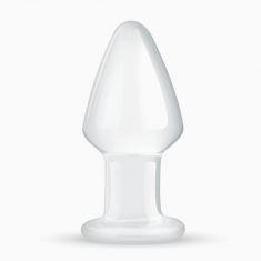 Скляна анальна пробка Gildo Glass Buttplug No. 25