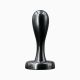 Renagade Bowler Plug MD - Прекрасная анальная пробка для ваших игр, 9.5х3.1 см, (черный)
