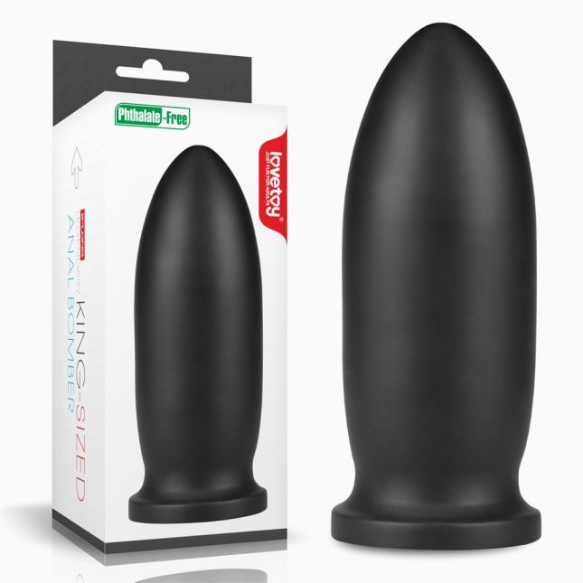 Анальная пробка - 9" King Sized Anal Bomber Black