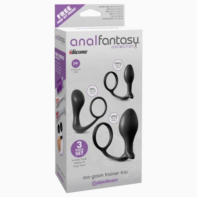 Масажери простати - Anal Fantasy Ass - Gasm Trainer Trio Масажери простати - Anal Fantasy Ass - Gasm Trainer Trio