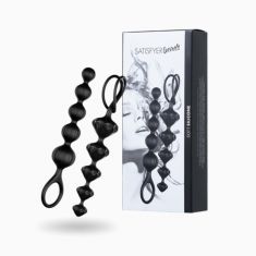 Анальний ланцюжок - Satisfyer Beads Black