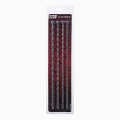 Набір уретральних зондів Black & Red By Toyfa, 4 штуки, чорний