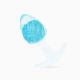 Анальна пробка Liebe Seele Icecream-shaped Crystal Anal Plug - Blue Small
