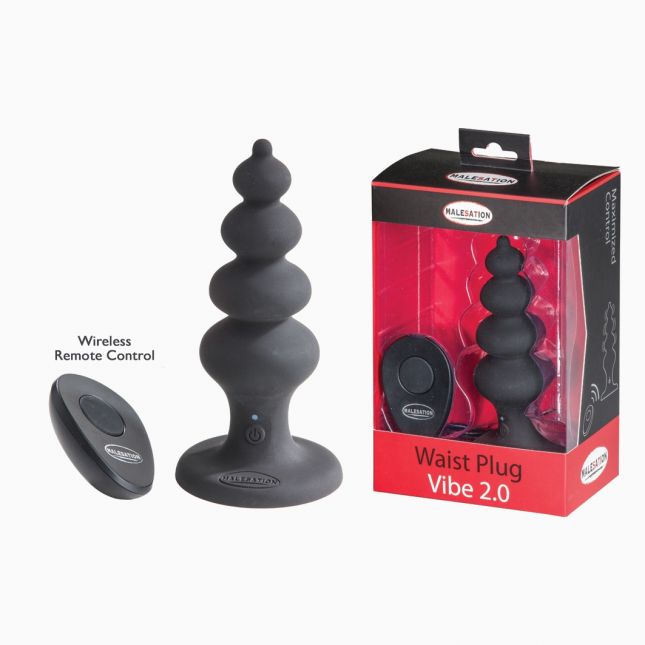 Анальна пробка - MALESATION Waist Plug Vibe 2.0