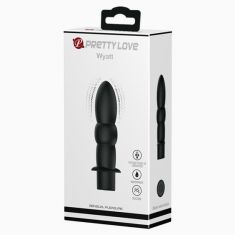 Вибратор - Pretty Love Wyatt Anal Vibro Plug Black