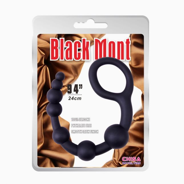 Анальная цепочка - Power Boyfriend Beads Black
