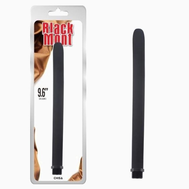 Трубка для анального душа - Black Mont Silicone Douche Tube 9.6 "