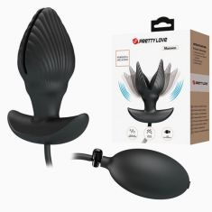 Анальна пробка - Pretty Love Manson Anal Plug Black