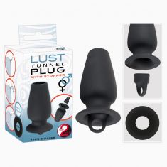 Анальна пробка - Lust Tunnel Plug with Stopper