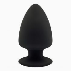 Анальна пробка SilexD (Model 1 size L), двошарова, силікон+Silexpan, діаметр 7,5 см