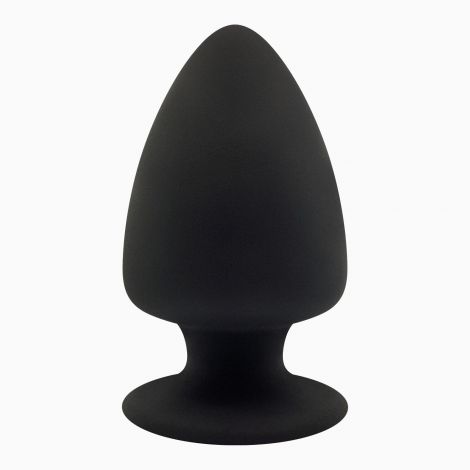 Анальна пробка SilexD (Model 1 size L), двошарова, силікон+Silexpan, діаметр 7,5 см