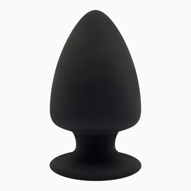 Анальная пробка SilexD (Model 1 size L), двухслойная, силикон+Silexpan, диаметр 7,5 см
