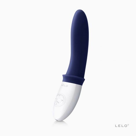 Lelo Billy 2 Deep Blue - роскошный массажёр простаты, 17.5х2.9 см (синий)