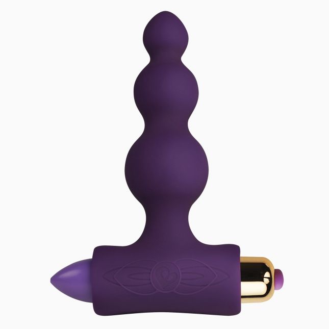 Анальный вибратор Rocks Off Petite Sensations - Bubbles Purple