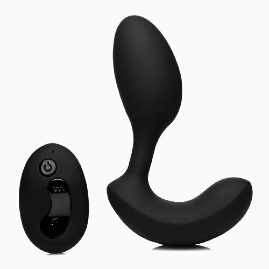 Prostatic Play 1Prostatic Play 10X P-FLEXER Prostate Stimulating Plug - массажер простаты,(черный) 9,6х3,8см Prostatic Play 1Prostatic Play 10X P-FLEXER Prostate Stimulating Plug - массажер простаты,(черный) 9,6х3,8см