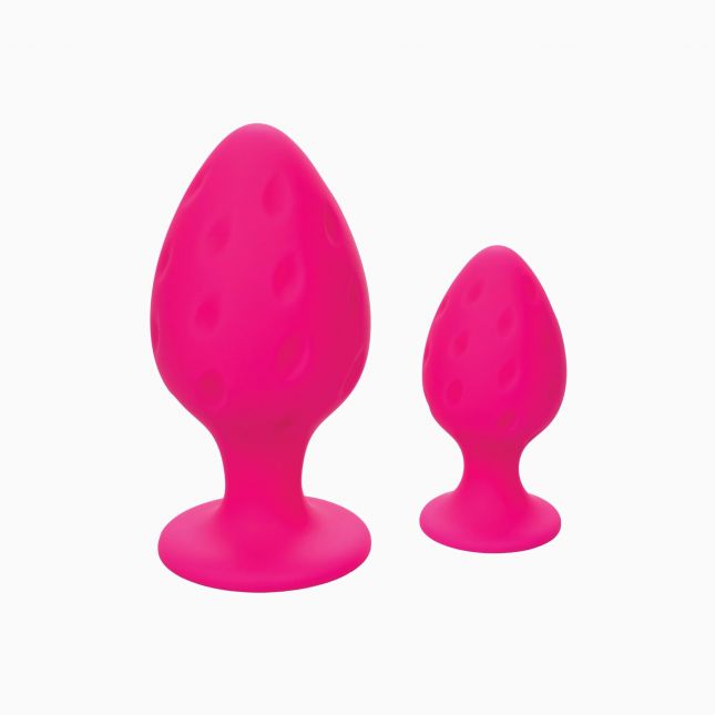CalExotics Cheeky Buttplug - Набор анальных пробок, 9х5 см, 5х3,25 см.