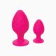CalExotics Cheeky Buttplug - Набор анальных пробок, 9х5 см, 5х3,25 см.