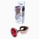 Анальна пробка - Jewellery Red Gold PLUG- Red