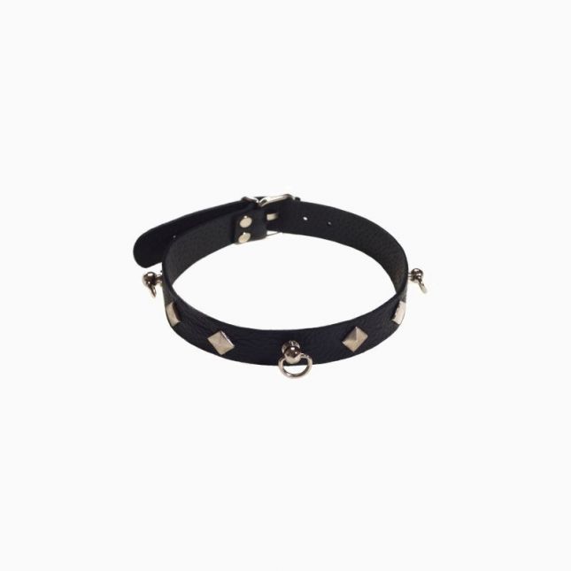 Нашийник Leather Choker Black
