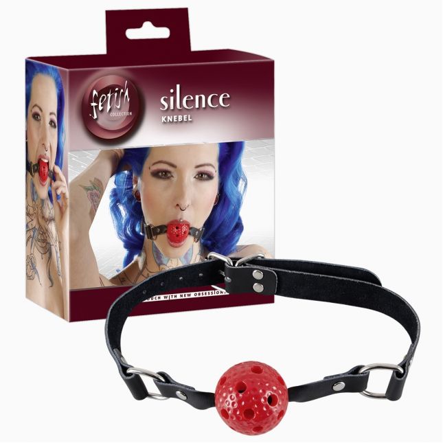 Кляп - 2491508 Gag, black/red